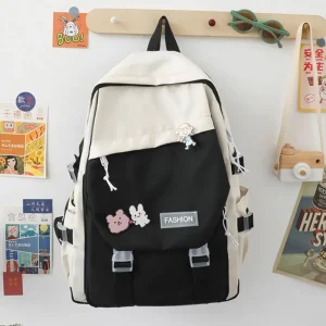 🎒 حقيبة ظهر مدرسية مقاومة للماء: سعة كبيرة وأناقة!