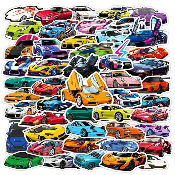 ملصقات سيارات رياضية 🚗💨 لمسة جمالية لكل مكان!